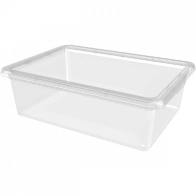 Ящик для хранения "Palm" 2,5л, 190х153х144мм (бесцветный)
