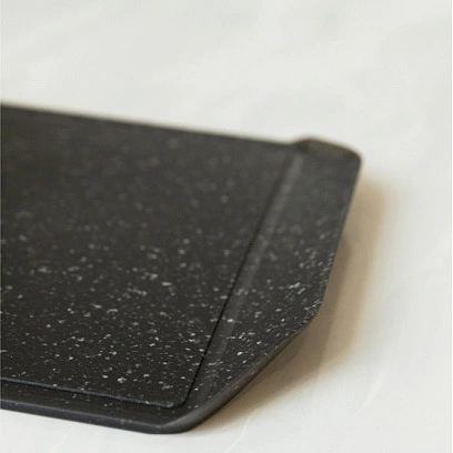 Доска разделочная пластиковая 3021,5см FLEX черный гранит_3