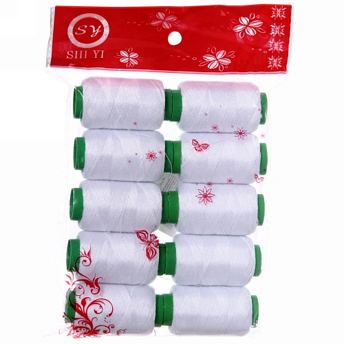 Нитки в наборе Лучшая швея, цвет белый, 10 шт_4