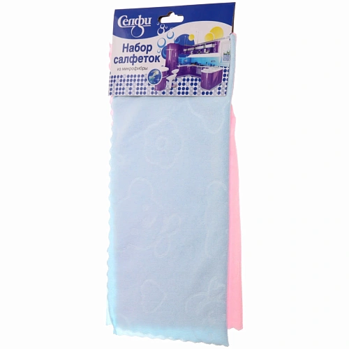 Набор салфеток для уборки Селфи 300х300 (2шт) SD42_3