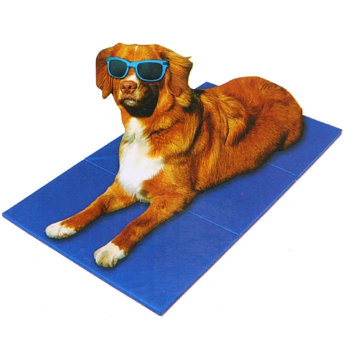 Матрас охлаждающий для собак и кошек Место Бро, цвет синий, размер XS, 3040см_5