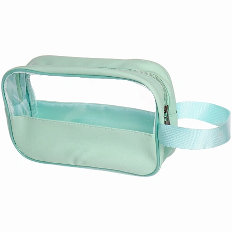 Косметичка универсальная "Bon Salon mini", цвет мятный, 7*13*22см