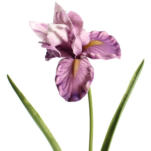 Цветок искусственный Natur 60см Ирис сиреневый_4