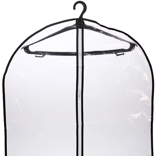 Чехол для одежды Селфи 60х137 пвх, прозрачный✦_9