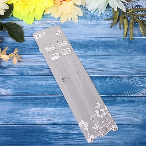 Бретели силиконовые прозрачные 1,2см_4