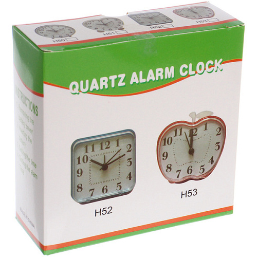 Будильник Глори 7,57,53см, микс цветов_5