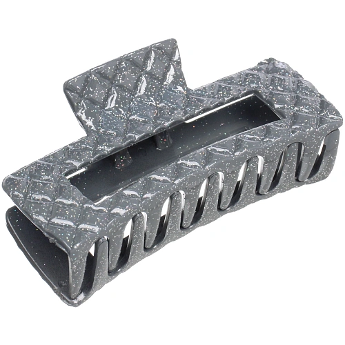 Заколка - краб для волос AKS - MANTANA, микс 6 цветов, прямоугольник,10,53,5см _3