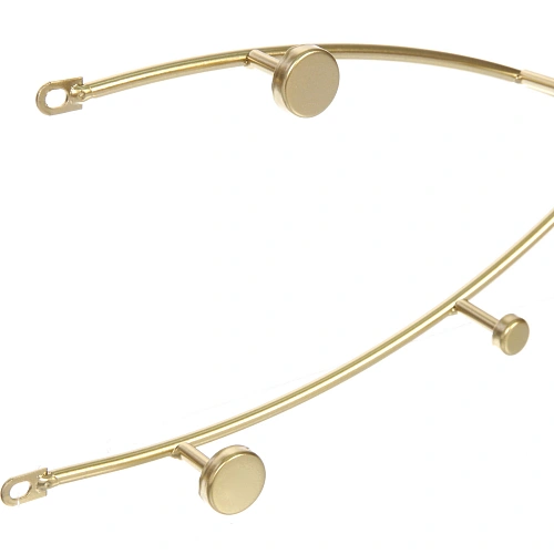 Ключница металлическая 8 крючков ЛОФТ ВОСТ, элла, цвет золото, 5515см (лейбл Селфи)_6