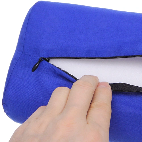 Акупунктурный набор (коврик игольчатый 64х40х2 см и валик 37х15х10 см в сумочке), синий_6