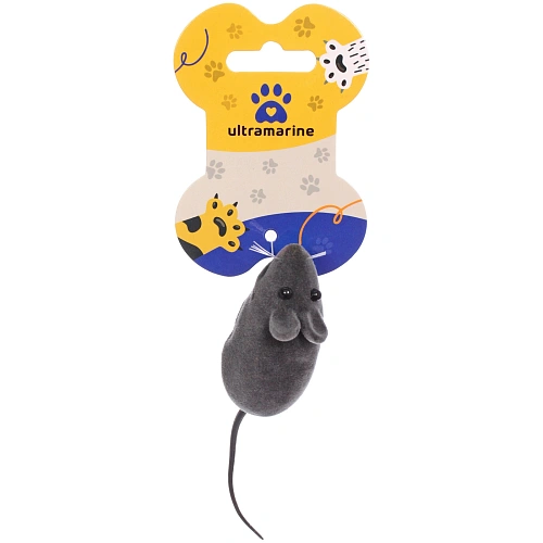 Игрушка - мышка для кошек ЦЕПКИЕ ЛАПКИ, микс 3 цвета, 13см _5