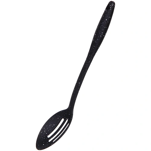 Ложка кухонная пластиковая с прорезями ПАОЛО 33,5см✦_6