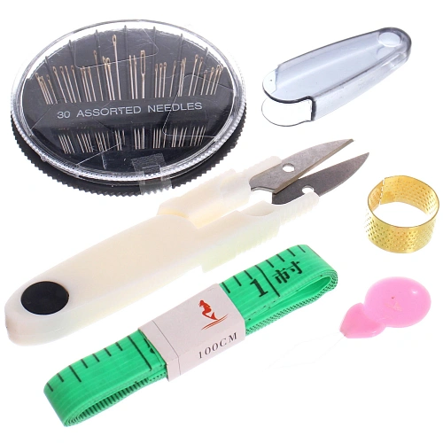 Швейный набор для рукоделия в боксе Favorite Hous , цвет зеленый, 23 предметов, 1356см_5