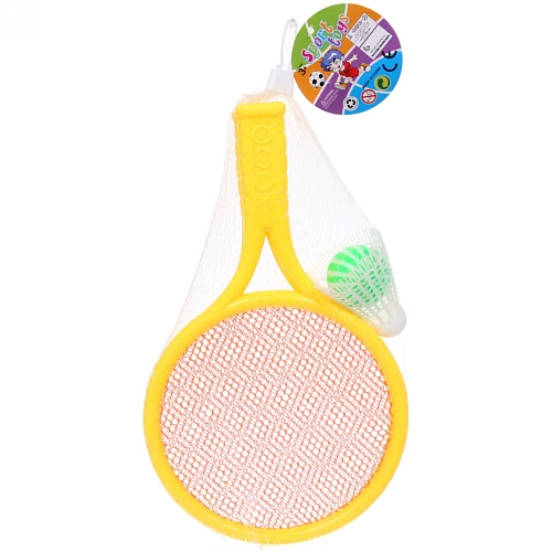 Теннис пляжный в наборе BT-358A-1 2 ракетки 30175 см, шарик, волан_10