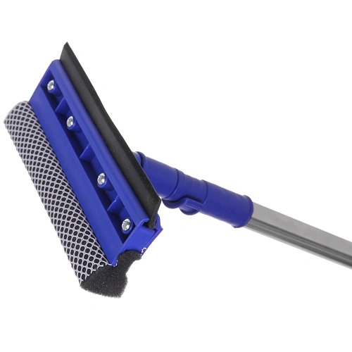 Окномойка для мытья стекол Селфи телескопическая ручка 55-90см губка 20см_7