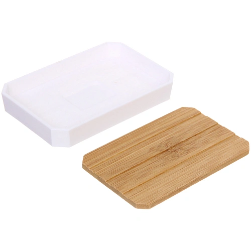 Мыльница Квадро белая_4