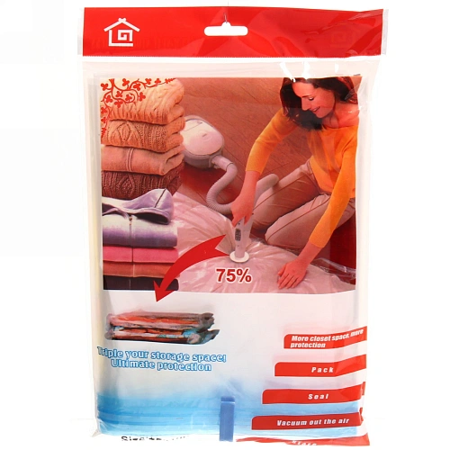 Пакет вакуумный для хранения вещей 70х100 F624_7