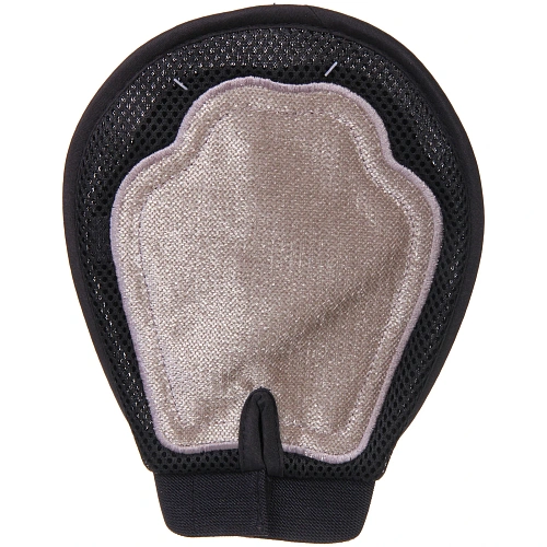 Варежка для мытья и вычесывания животных ПРЕМИУМ - МОЙ БРО, цвет серыйчерный, 1623см (лейбл)_2