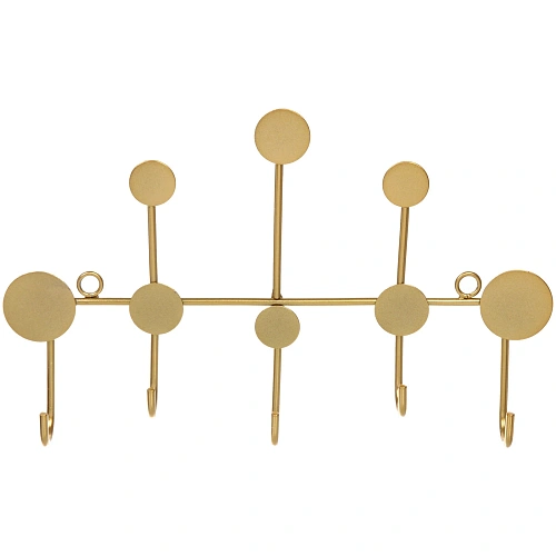 Ключница настенная металлическая ЛОФТ ВОСТ, пианоно, цвет золото, 185313см (коробка)_3