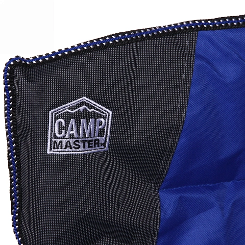 Кресло складное с подлокотниками до 120кг Турист 626395см серо-синее_12