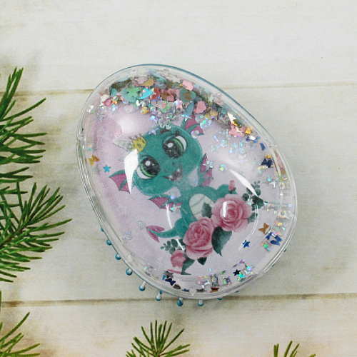 Расческа массажная детская ТРАТТИ БУМ, Прекрасная Дайна, 69 см (коробка PVC  разработка РЦ Восток)_5