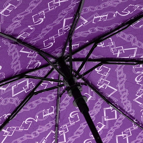 Зонт женский полуавтомат Мэлано, микс 6 цветов, 8 спиц, d-100см, длина в слож виде 30см_14