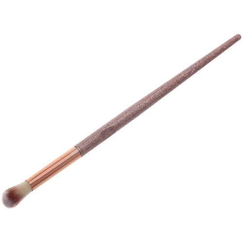 Кисть для макияжа с натуральным ворсом для теней ДИ МАРКО, цвет пудровый, 18см (PVC коробка)_6