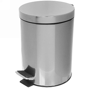 Ведро для мусора с педалью 5л 410