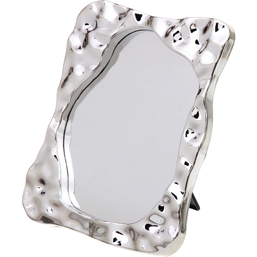 Зеркало настольное "ЭЛАНТРА", прямоугольник, цвет хром, 22,5*18см