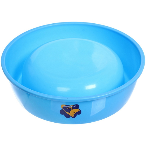 Миска пластиковая ПЭТС, цвет голубой, 216,5см 780мл_3