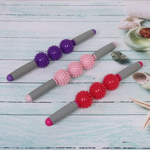 Массажер для тела Sportage Perfection универсальный (3 ролика) 4155 см, микс цветов_3