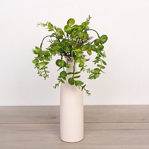 Искусственные цветы Волшебство трав 35см Эвкалипт темно-зеленый_6