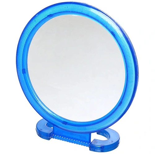 Зеркало настольное в пластиковой оправе Удобное круг, подвесное d-19,5см_7