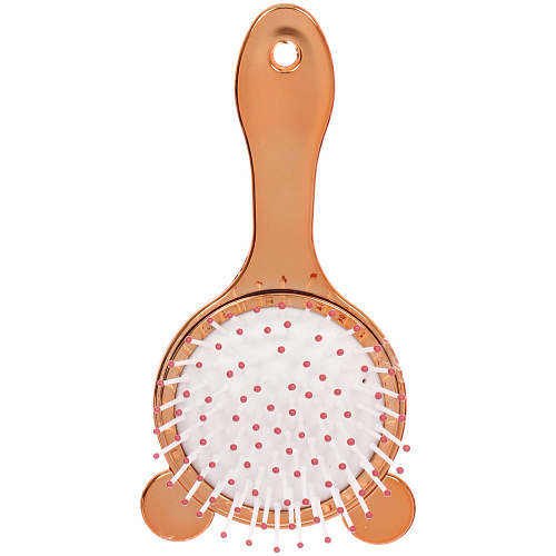 Расческа массажная детская зеркальная ЛАВАНДА, мишки, микс 4 цвета, 716см (блистер Ultramarine)_10