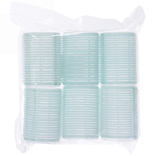 Бигуди липучки, 6шт, однотонные, цвет микс, d-4,5_19