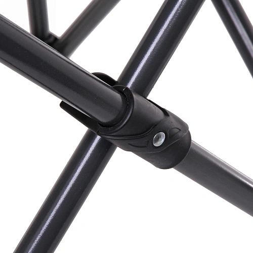 Кресло складное с подлокотниками до 120кг Турист 626395см серо-синее_10