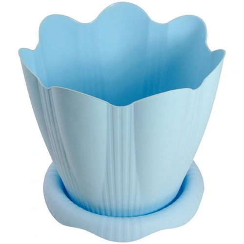 Горшок для цветов Эдельвейс с поддоном 3л Д20см колор С192К_3