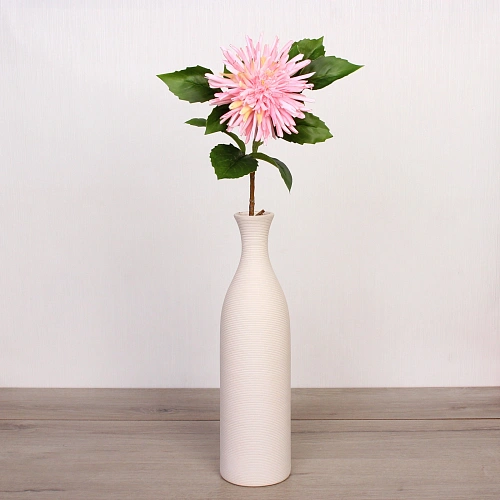 Цветок искусственный Natur74см Хризантема розовая_6