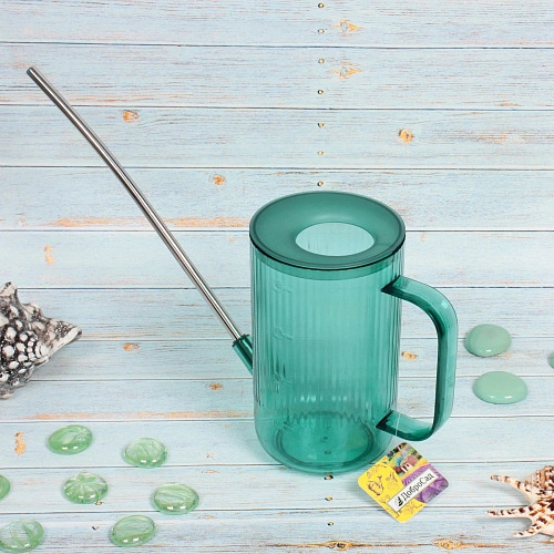 Лейка для растений 1л Niagara Falls с прикорневым поливом, нефрит ДоброСад_6