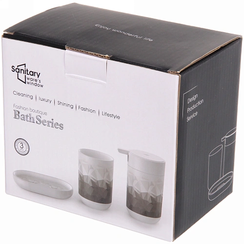 Набор для ванной из 3-х предметов Персея_4