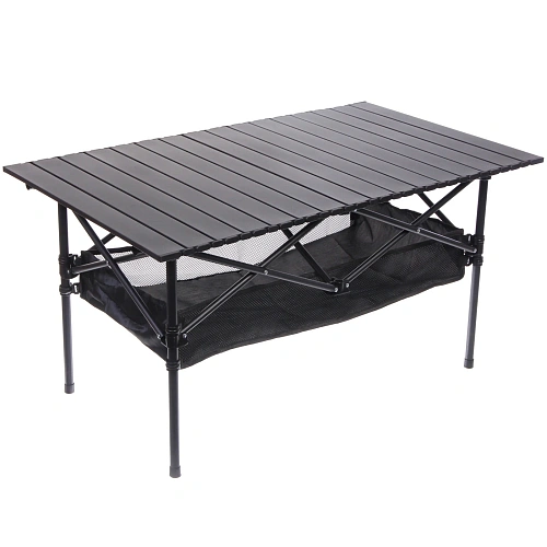 Стол кемпинговый складной XH9555, 94*55*50 см, с полкой