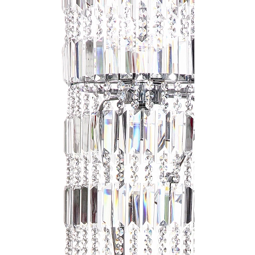 Люстра подвесная каскадная в стиле барокко Триумф 1240Вт Е14 24250см ZF-8702 C CR сереброхром_7