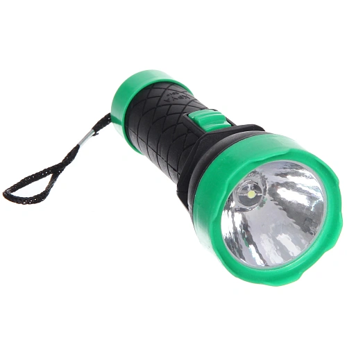 Фонарь ручной 1 режим 1LED 1AA микс 3 цвета 2019_4