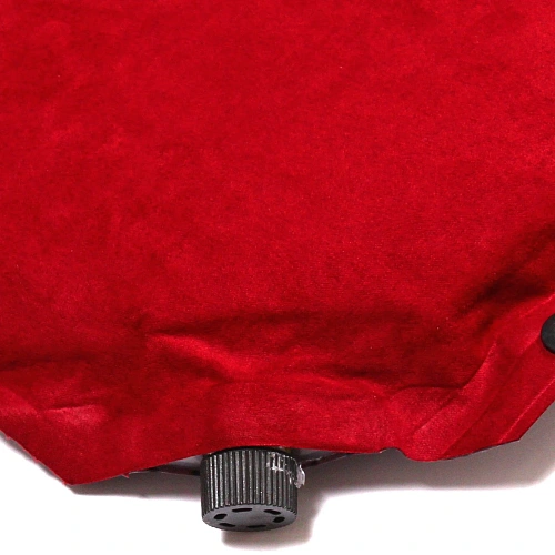 Коврик туристический самонадувающийся флокированый 180645 см бордовый_8