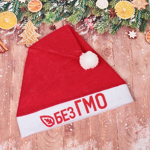 Колпак новогодний текстильный Без ГМО 29х37см_3