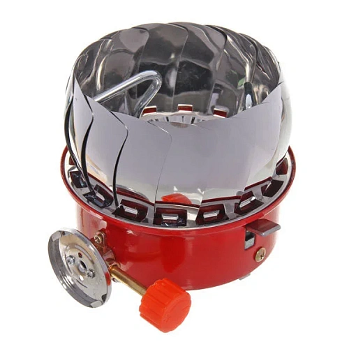 Плита газовая портативная (цанга) с пьезоподжигом, с ветрозащитным экраном_6