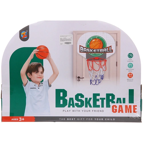 Набор тренировочный для баскетбола ZG270-222 кольцо 4030 см, сетка, мяч 12 см, насос_7