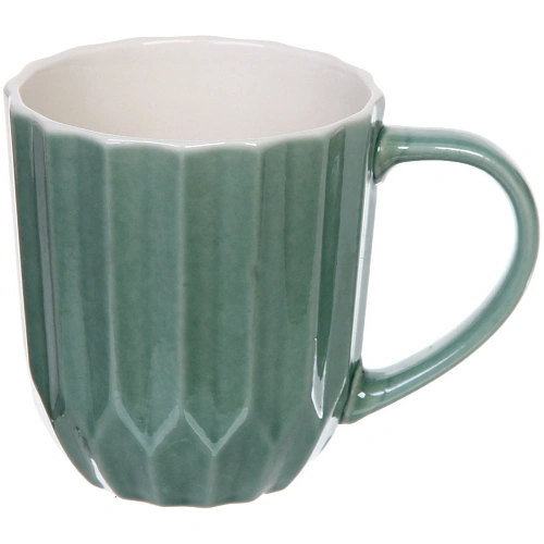 Кружка керамическая 360мл Грани, микс цветов_5