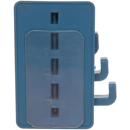 Крючок настенный многофункциональный на липкой основе ИДЕЯДОМА, цвет лазурный синий, нагрузка 3кг95,5см (пакет с подвесом)_5