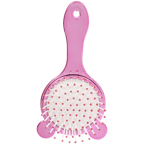 Расческа массажная детская зеркальная ЛАВАНДА, мишки, микс 4 цвета, 716см (блистер Ultramarine)_11