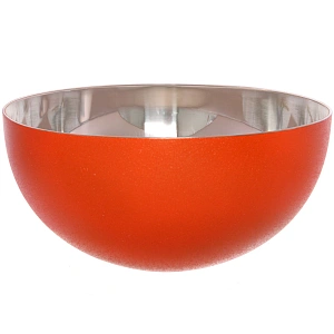 Салатник из нержавеющей стали 5л 28*13,5см цветное покрытие "жатка"